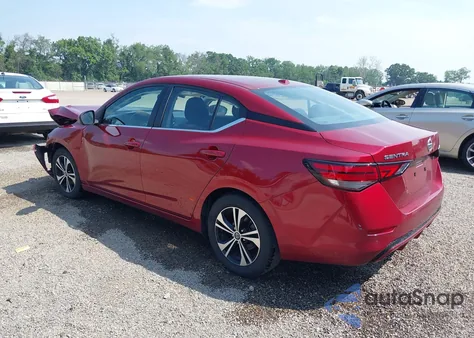 2022 Nissan Sentra Sv Xtronic Cvt z USA, uszkodzony, nr VIN 3N1AB8CV2NY321400